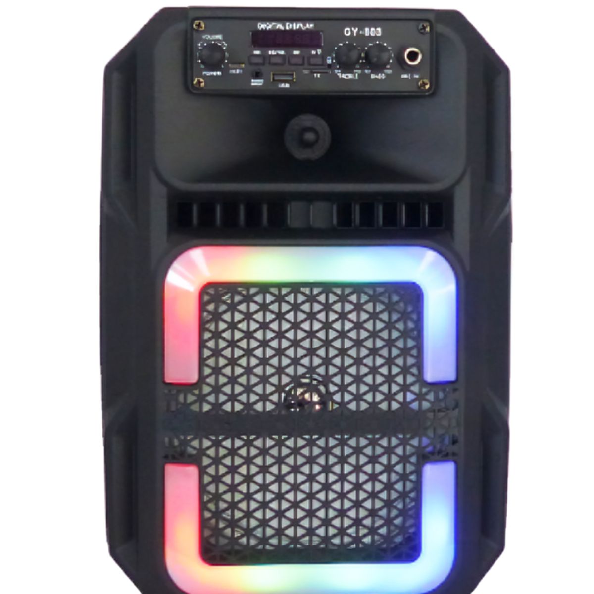 GENERICO - Parlante Karaoke GY803 8 BT USB RGB