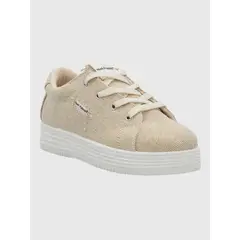 HUSH PUPPIES - Zapatilla Ollie Mujer Beige