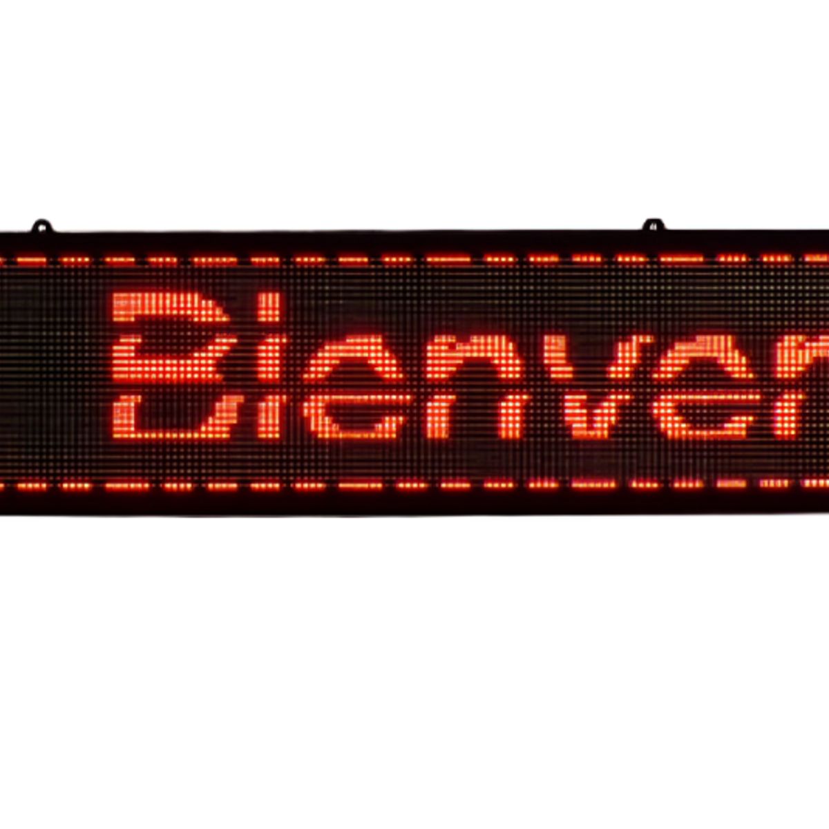 GENERICO - Letrero LED Rojo WiFi 1m x 20cm P5