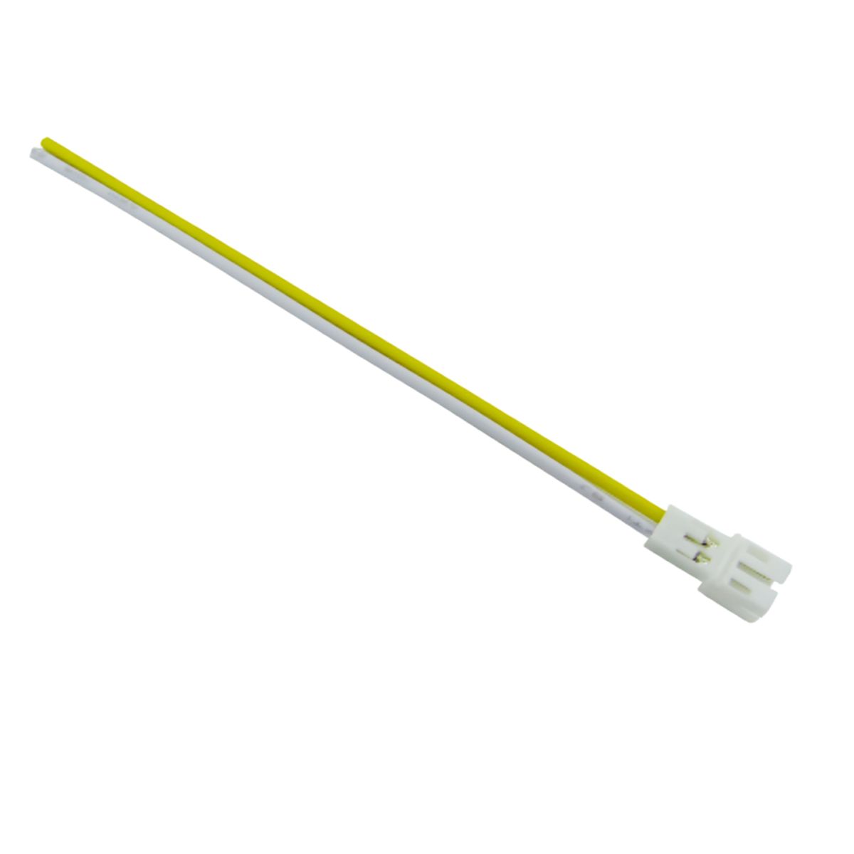 GENERICO - Cable JST Seguro 2 Pin 10cm BlancoAmarillo
