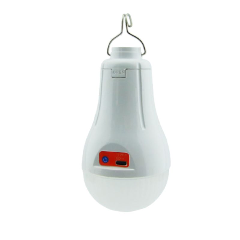GENERICO - Ampolleta LED Solar 669A 30W con Panel Caja