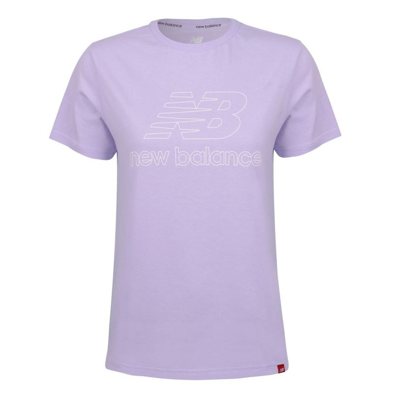 NEW BALANCE - Polera Lifestyle Mujer New Balance Morado WTL2208CYI