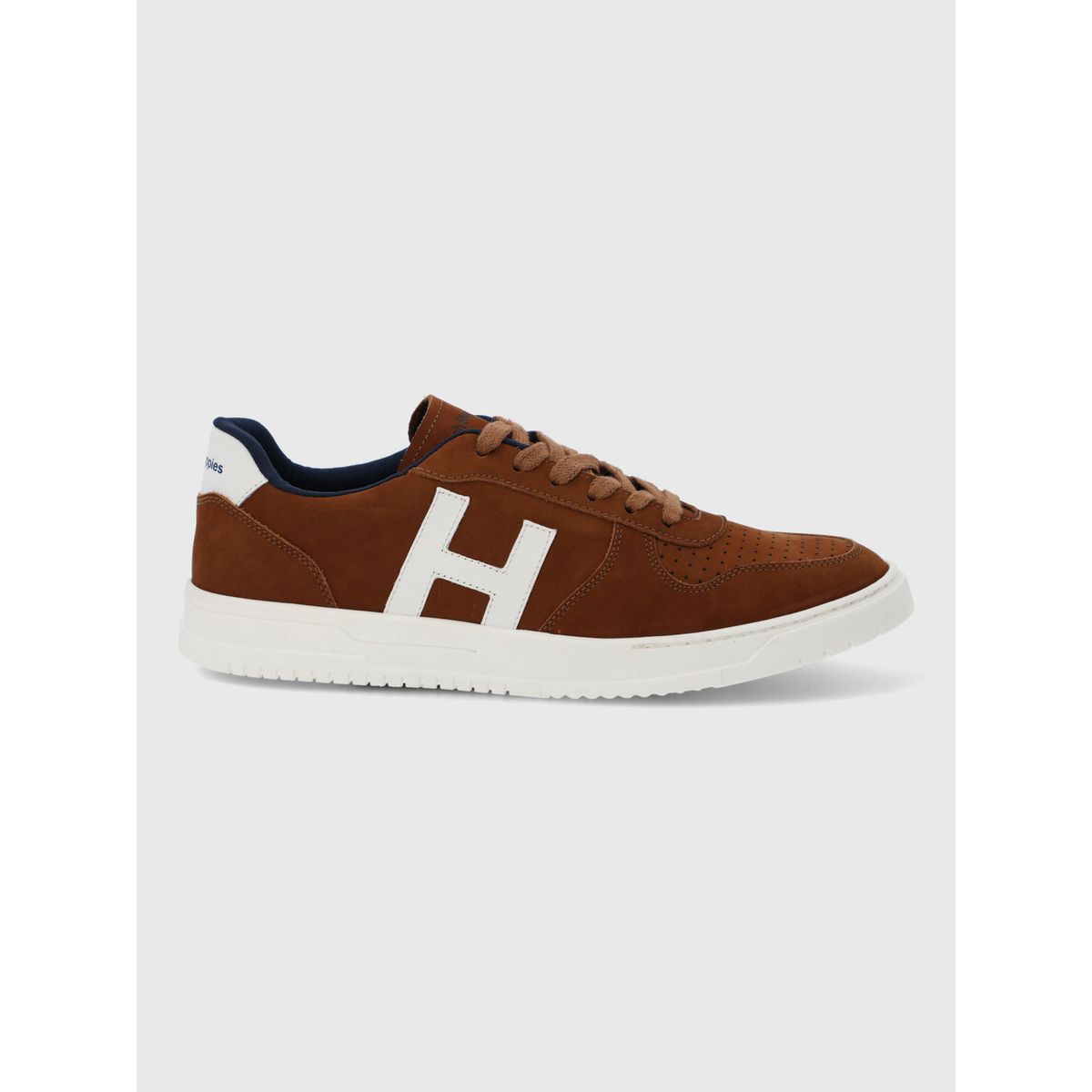 HUSH PUPPIES - Zapatilla Cuero Hombre Philippe Café Claro HUSH PUPPIES