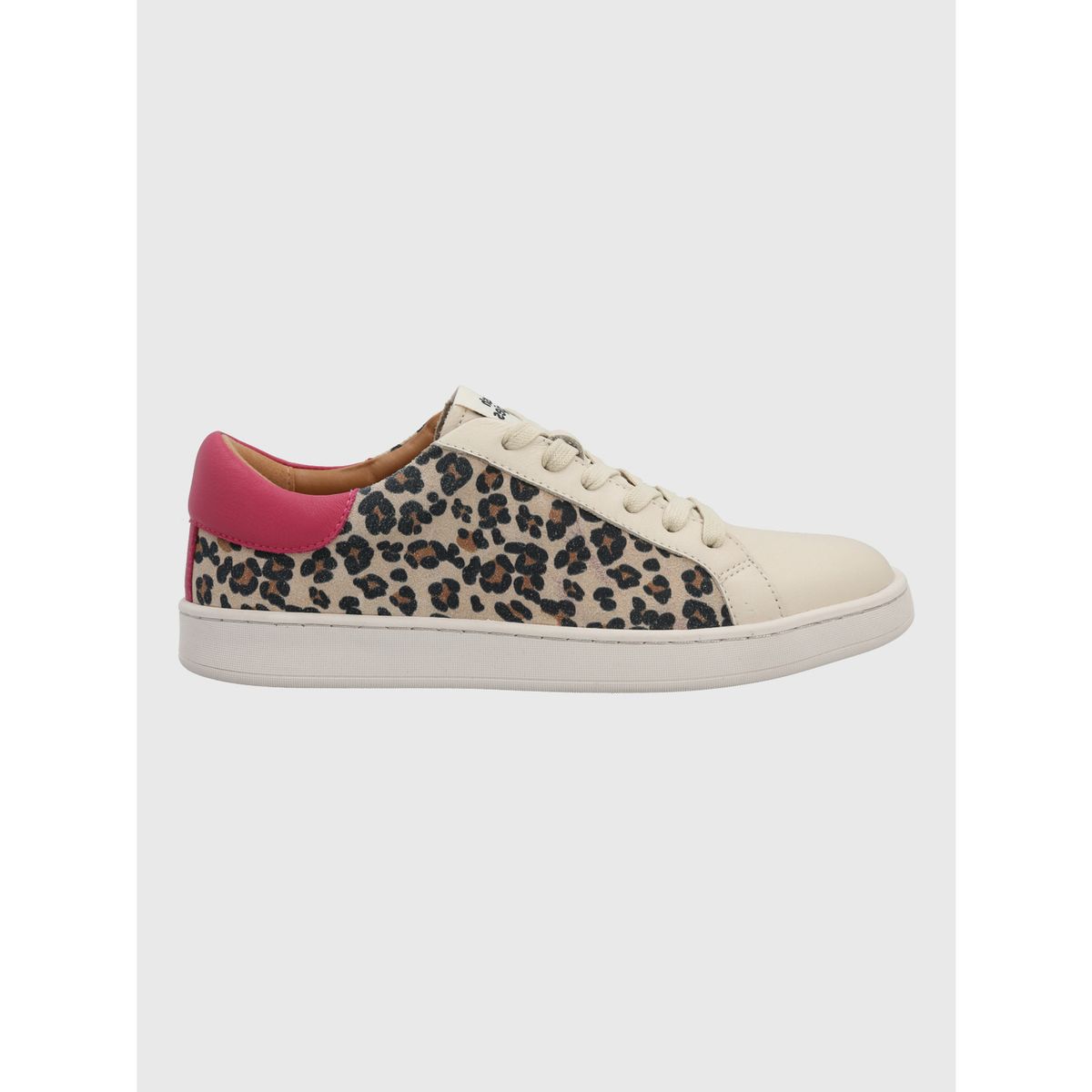 HUSH PUPPIES - Zapatilla Cuero Mujer Merano Animal Print HUSH PUPPIES