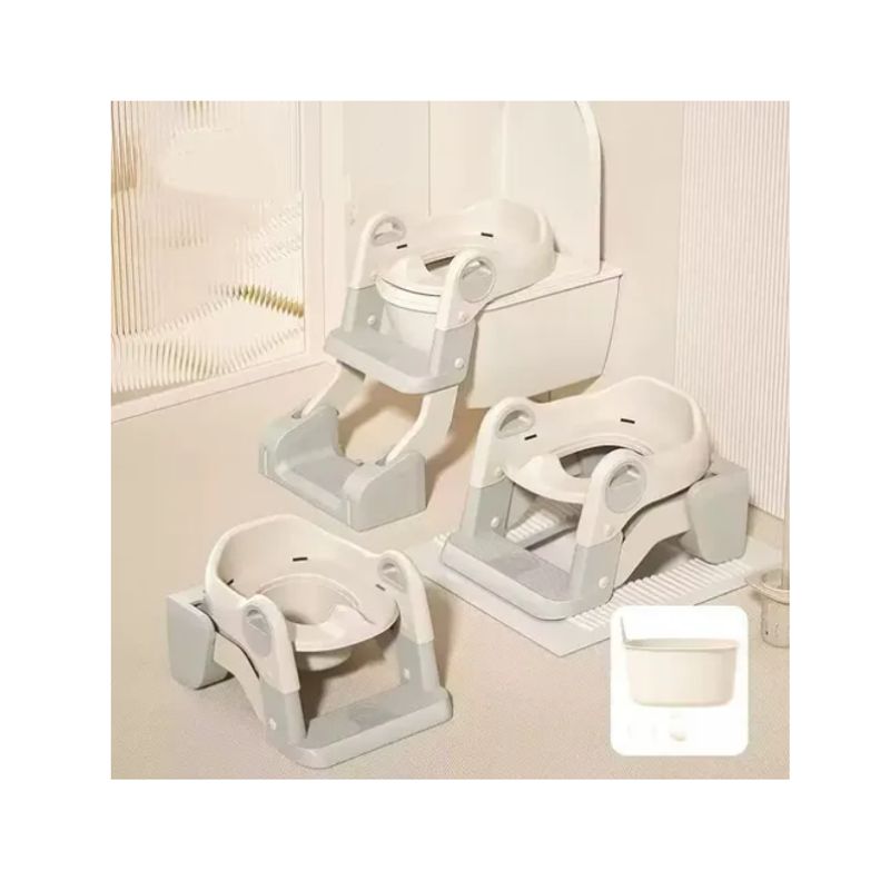 GENERICO - Pelela Asiento Adaptador Escalera Inodoro Wc 3 En1 Niños