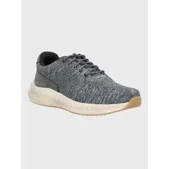 HUSH PUPPIES - Zapatilla Spinal Hombre Knit Lace Gris