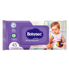 BABYSEC - Toalla Húmeda Premium 45 X20