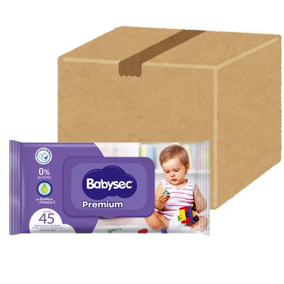 Imagen 2 del producto Wipes Toalla Húmeda Premium 45 - Caja 20 paquetes 900 unidades