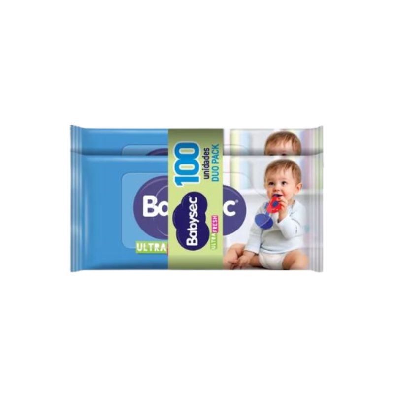 BABYSEC - Toalla Húmeda Babysec Ultrafresh Duo 100 X12
