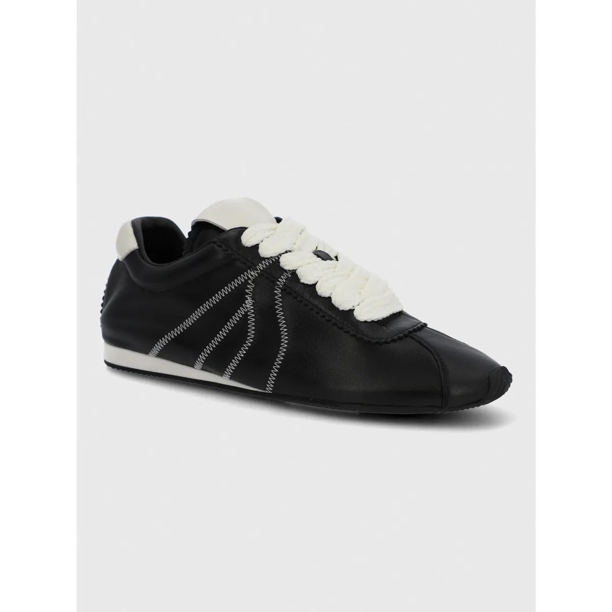 HUSH PUPPIES - Zapatilla Cuero Mujer Bonik Negra HUSH PUPPIES