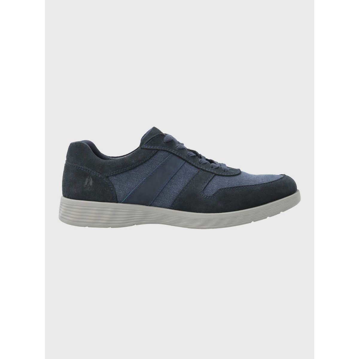 HUSH PUPPIES - Zapatilla Cuero Hombre Spinal Wave Azul HUSH PUPPIES