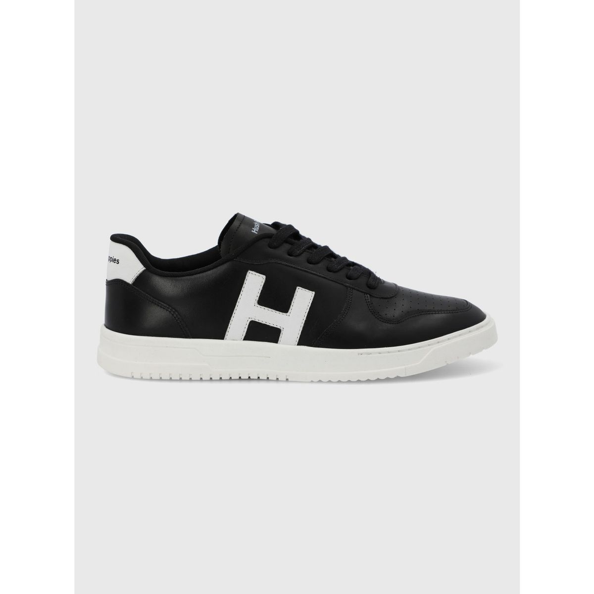 HUSH PUPPIES - Zapatilla Cuero Hombre Philippe Negro HUSH PUPPIES
