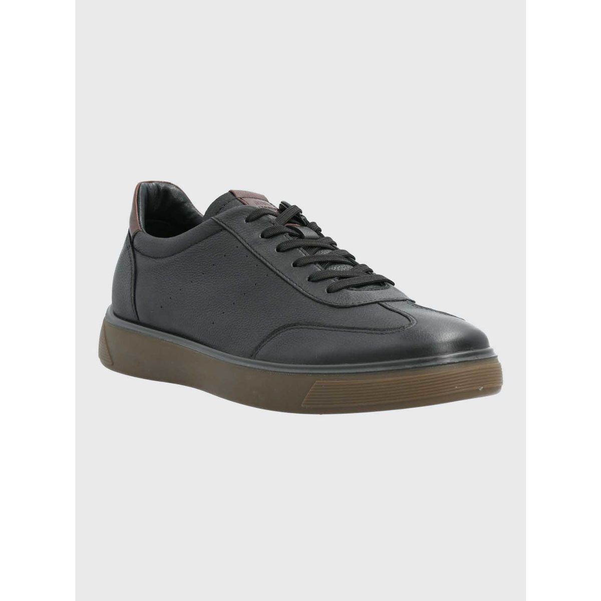 HUSH PUPPIES - Zapatilla Cuero Hombre Bloor Negra HUSH PUPPIES