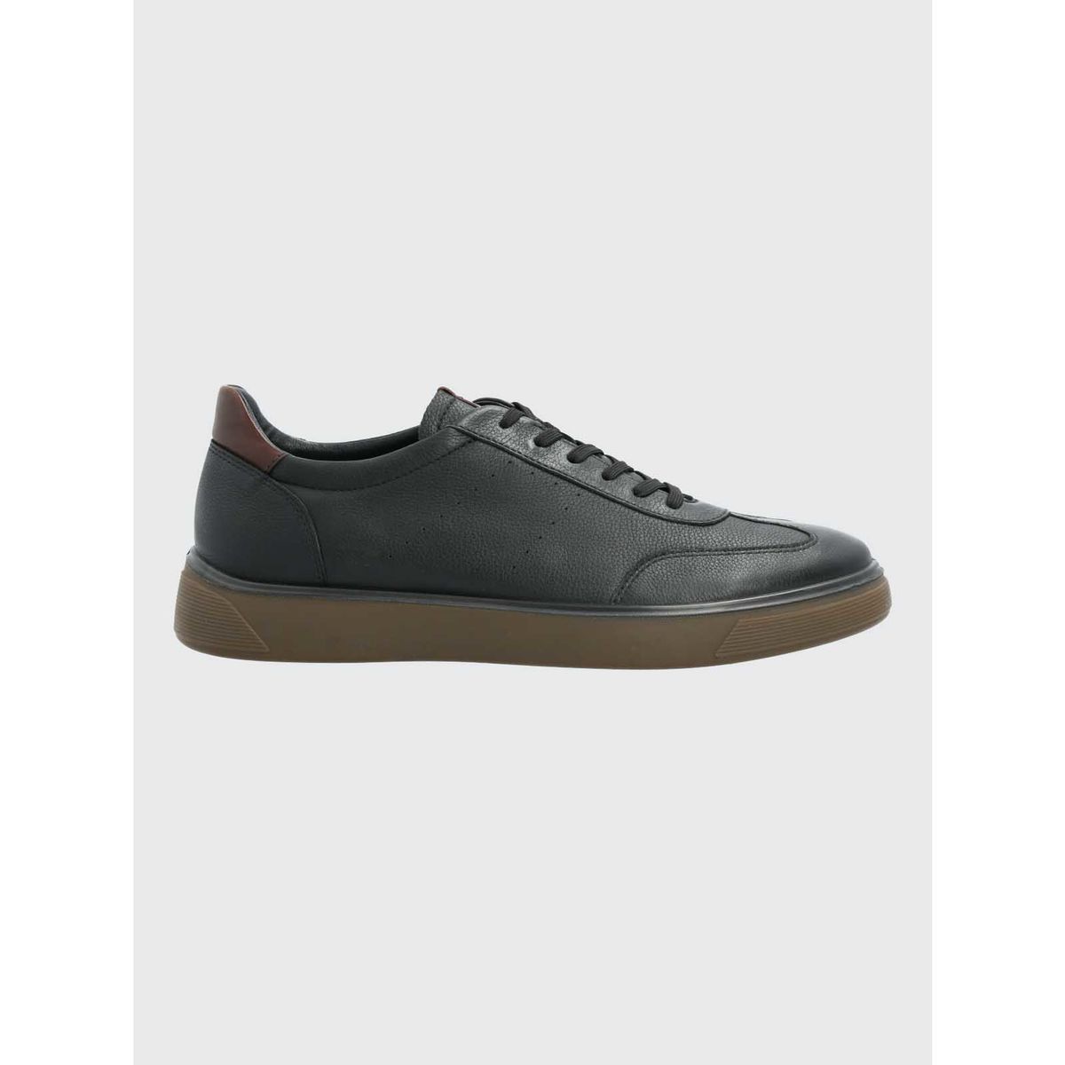 HUSH PUPPIES - Zapatilla Cuero Hombre Bloor Negra HUSH PUPPIES