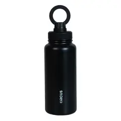 ORCUS - BOTELLA CON SOPORTE MAGNETICO MAGSAFE 1LT NEGRO