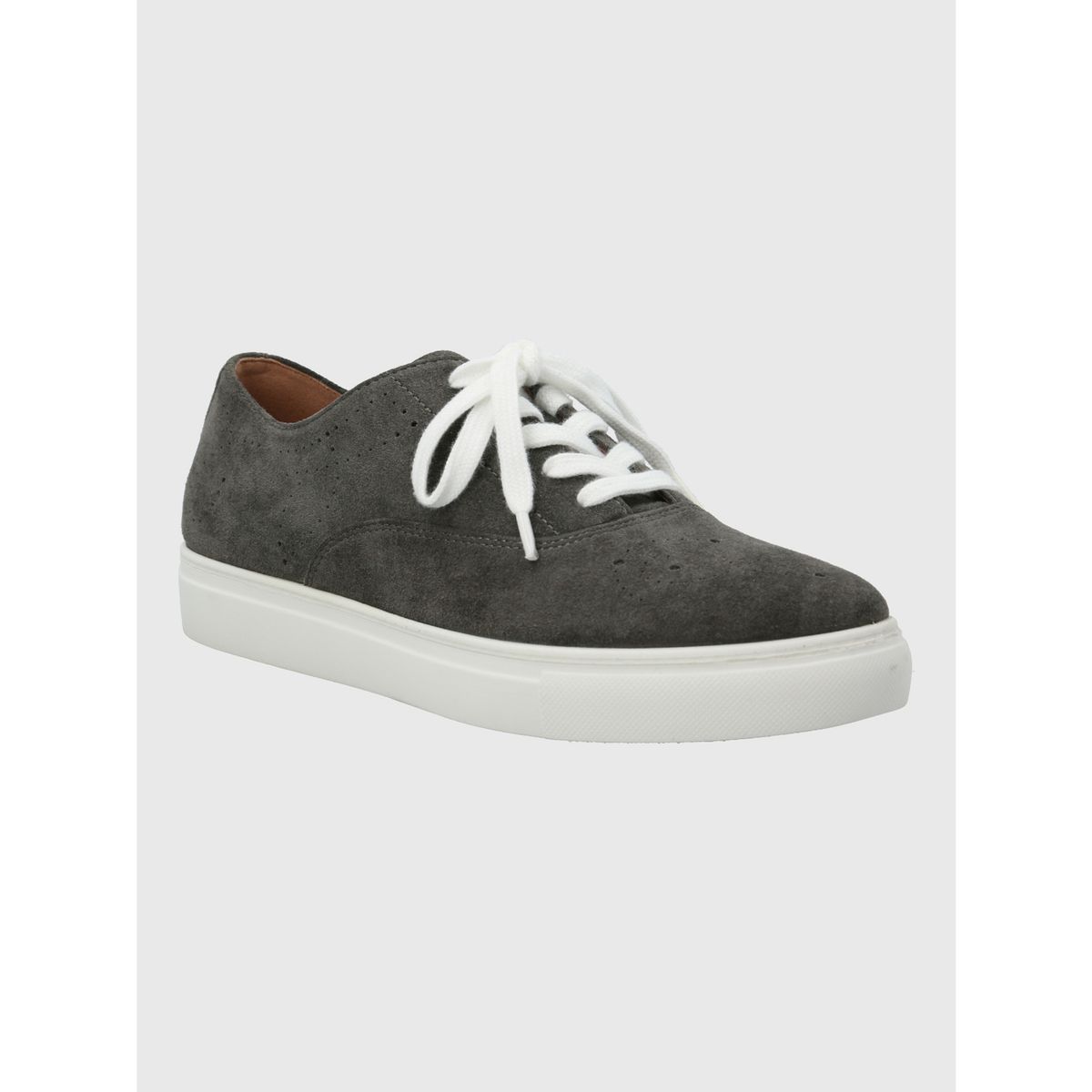 HUSH PUPPIES - Zapatilla Cuero Mujer Wenx Gris HUSH PUPPIES