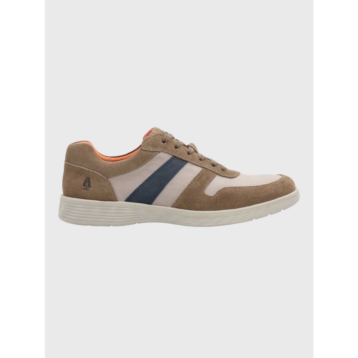 HUSH PUPPIES - Zapatilla Cuero Hombre Spinal Wave Café HUSH PUPPIES
