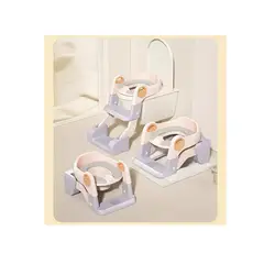 GENERICO - Pelela Asiento Adaptador Escalera Inodoro Wc 3 En1 Niños