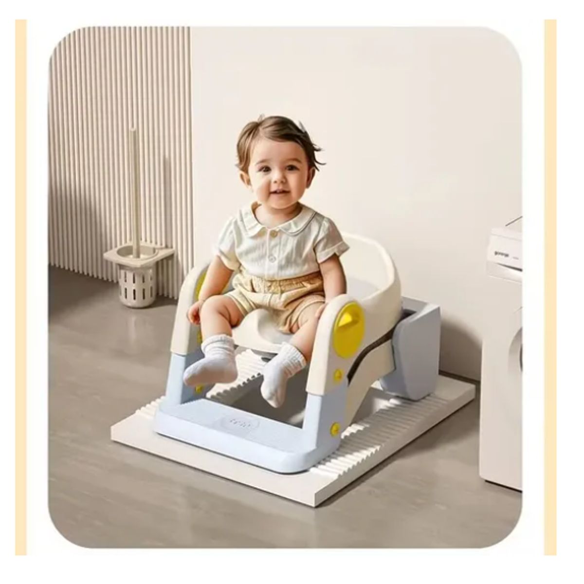 GENERICO - Pelela Asiento Adaptador Escalera Inodoro Wc 3 En1 Niños