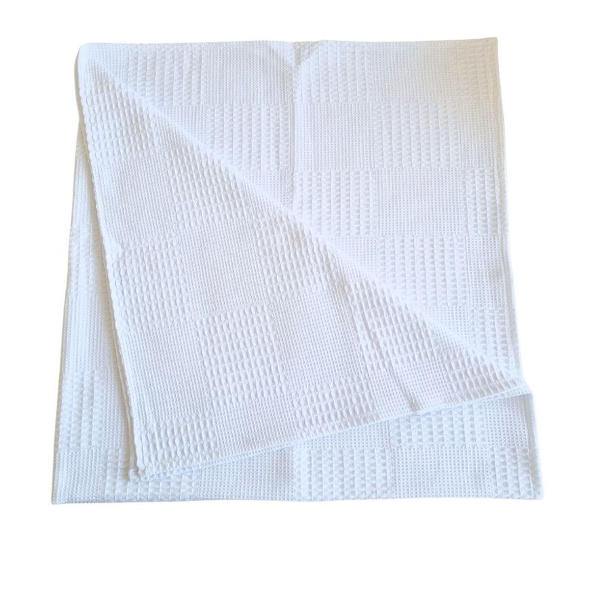 GENERICO - Manta Waffle De Algodón Para Bebé 100x100cm