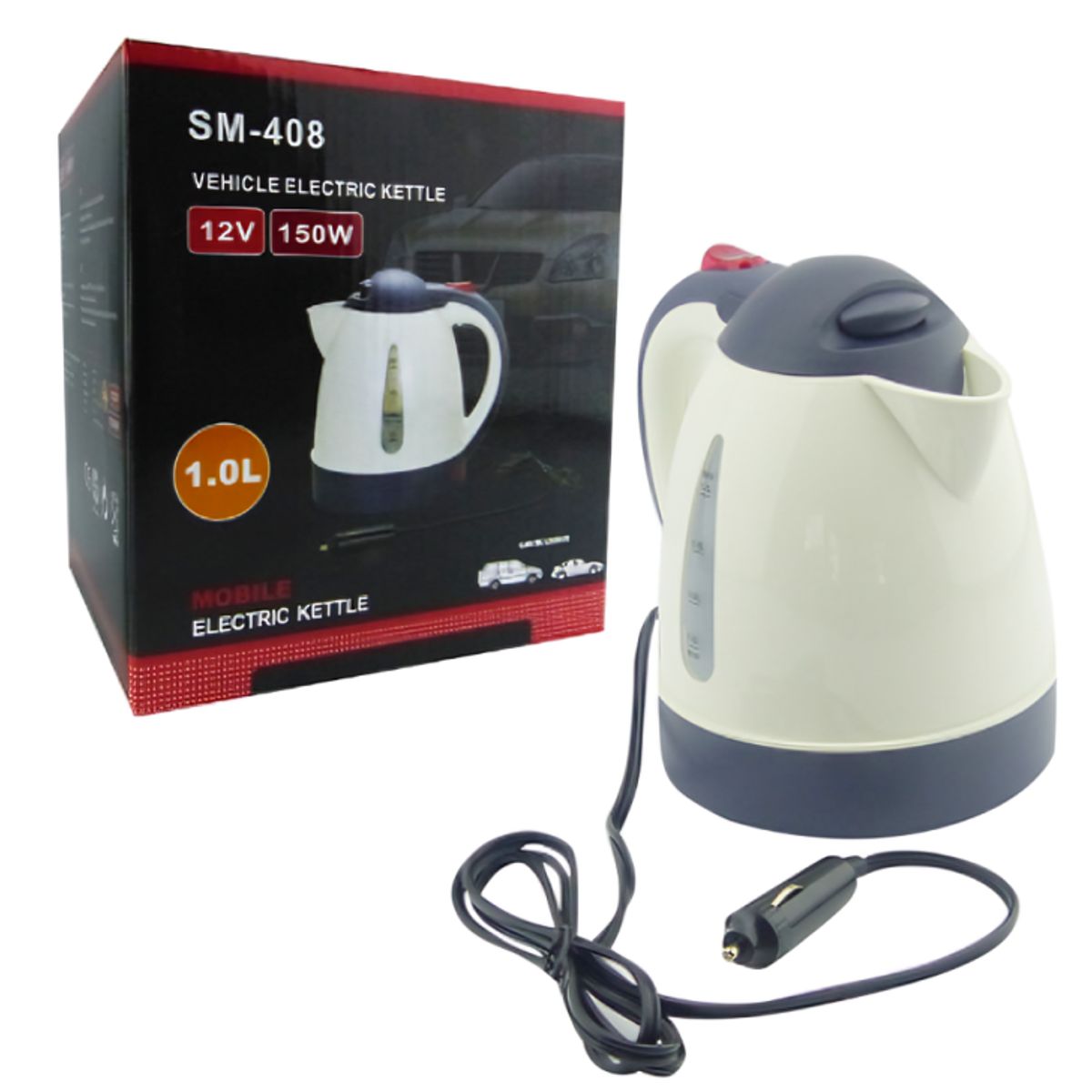 GENERICO - Calentador Agua Auto 12V 1L 150W