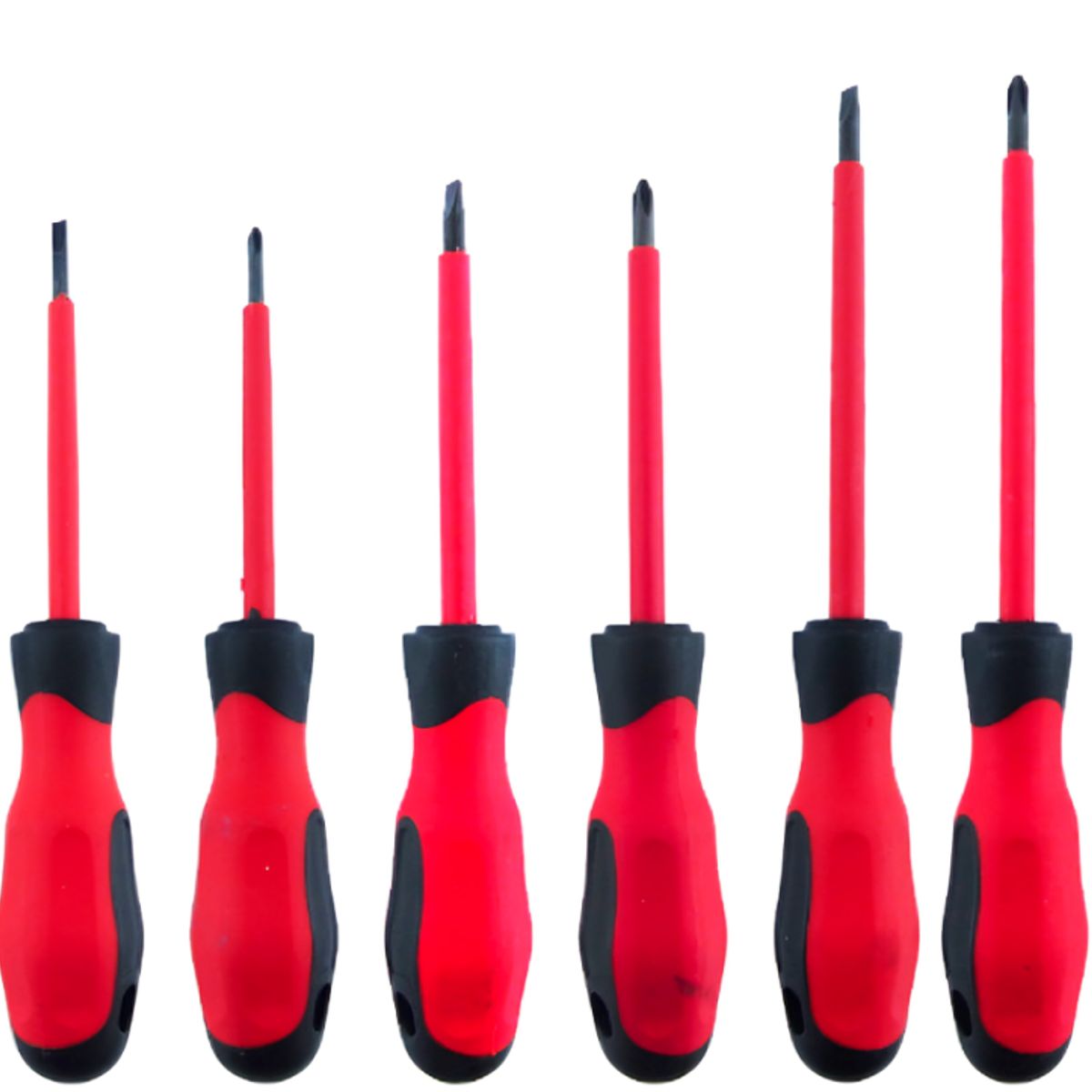 GENERICO - Destornillador x6 Pcs Paleta y Punta Bolsa