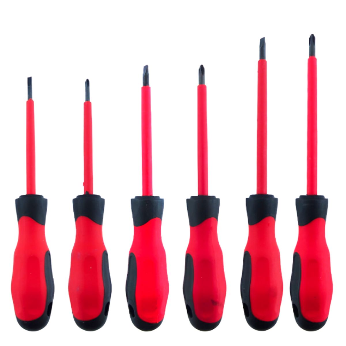GENERICO - Destornillador x6 Pcs Paleta y Punta Bolsa