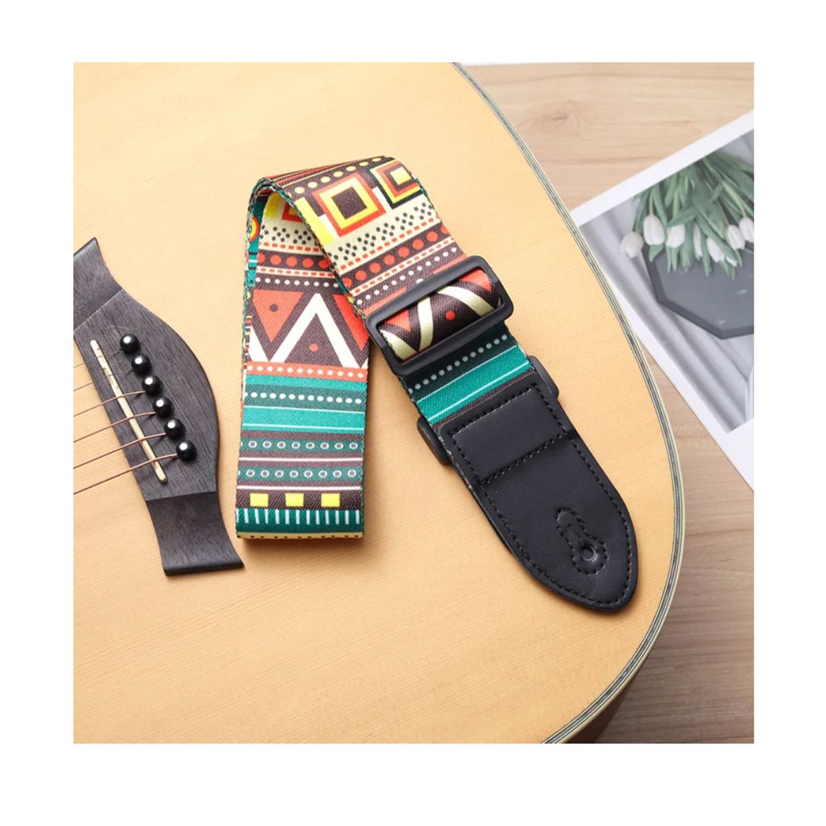 GENERICO - Correa para guitarra Colores