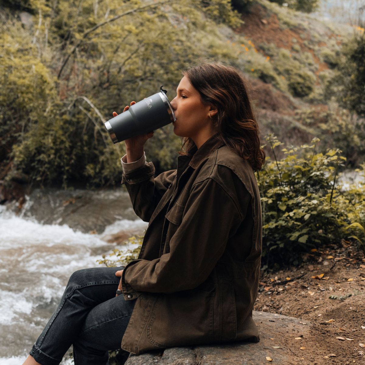 ZOLA OUTDOORS - Vaso Térmico Zola 900ml Negro Zola Outdoors