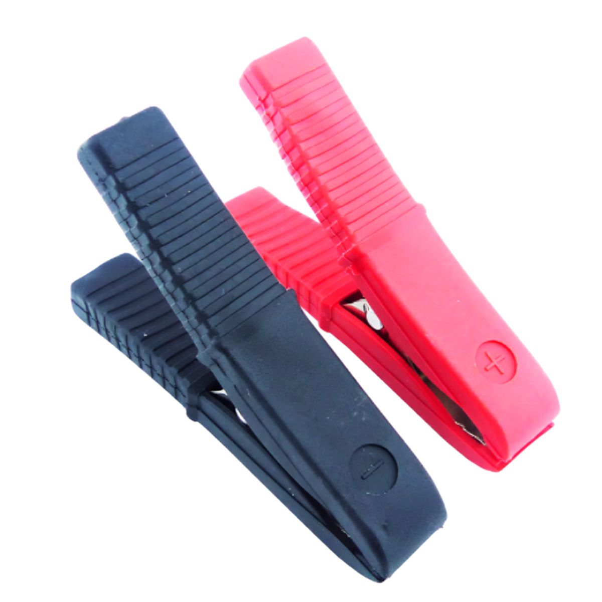 GENERICO - Pinza Batería 8mm NegraRoja x1