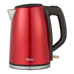 OSTER - Hervidor Eléctrico Acero Inox. Rojo 1.7 Lt BVSTKT673C