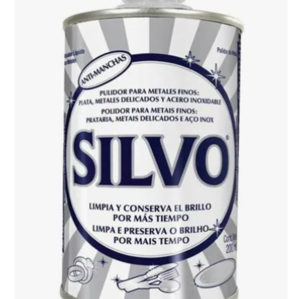 SILVO - Limpiador de metales y joyas - Silvo 200 ml