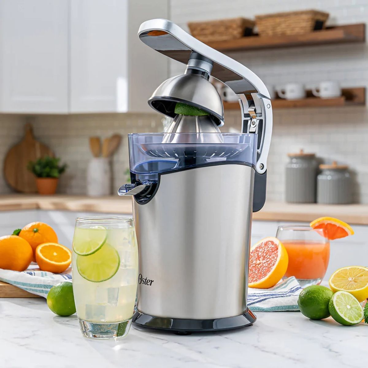 OSTER - Exprimidor Jugo Cítricos Oster Acero Inoxidable FPSTJU4200