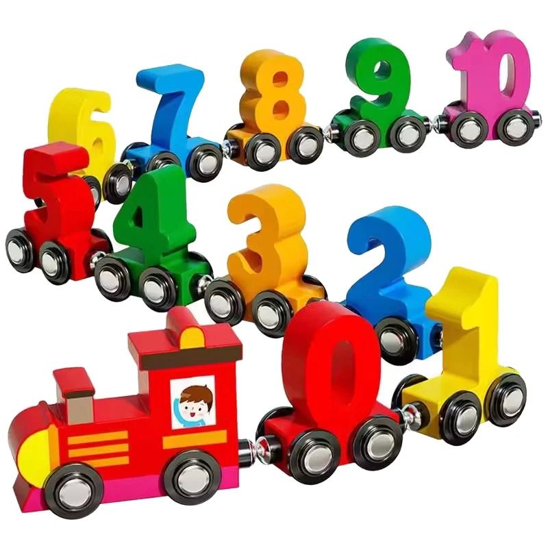 GENERICO - TREN DE NUMEROS MAGNETICOS