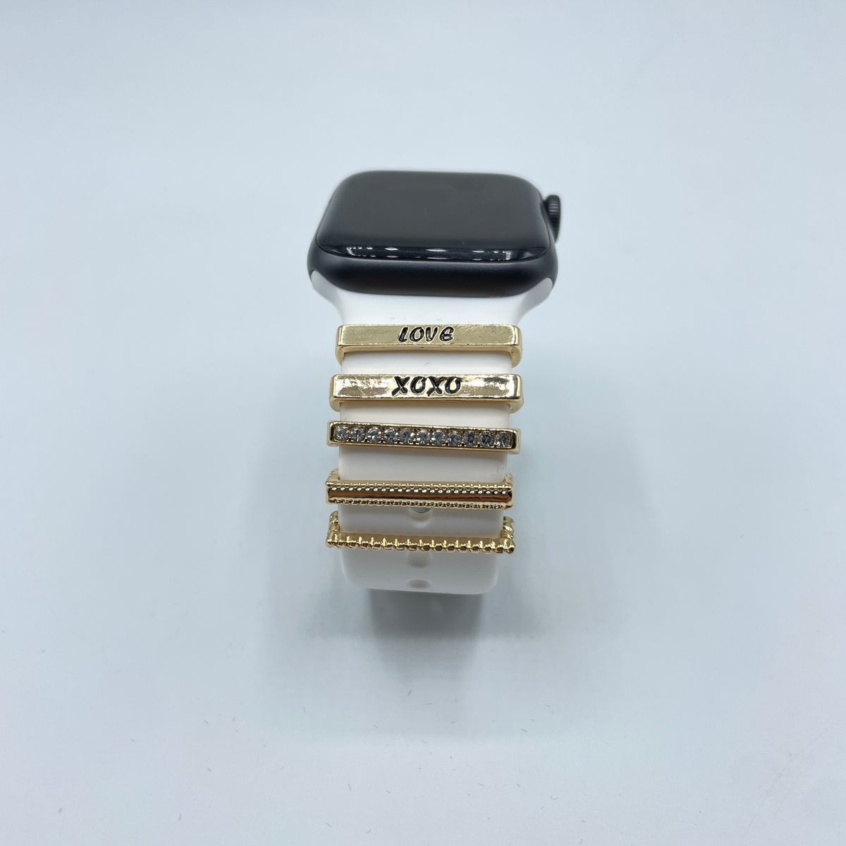 GENERICO - 5 Anillos Decorativos para Correas de Silicona 38-40-41mm - Col #3