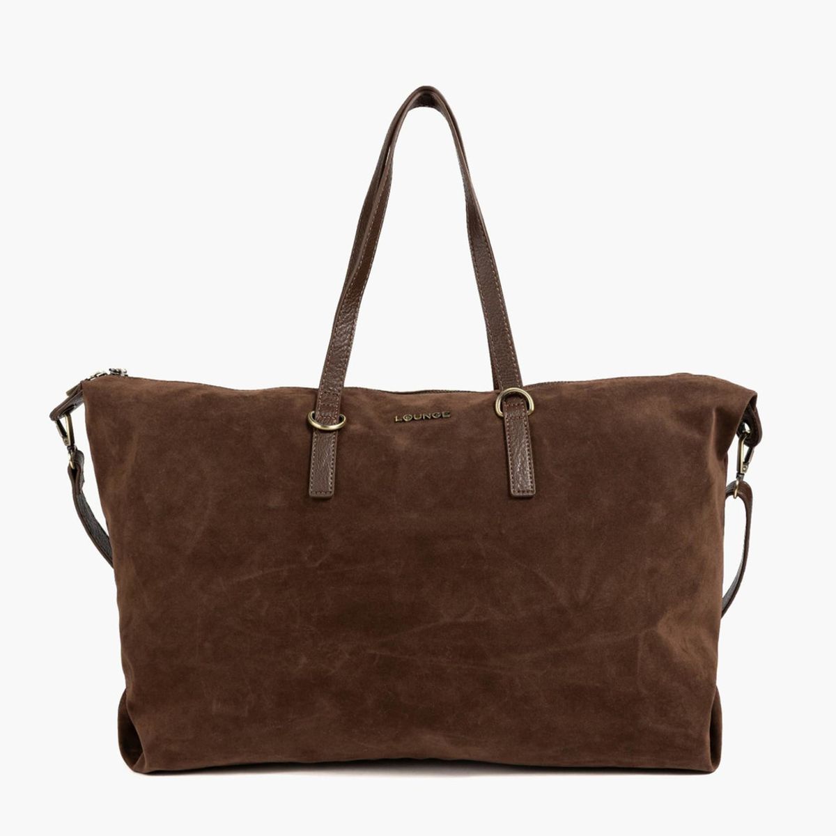 LOUNGE - Cartera Tote Efecto Gamuza LOUNGE