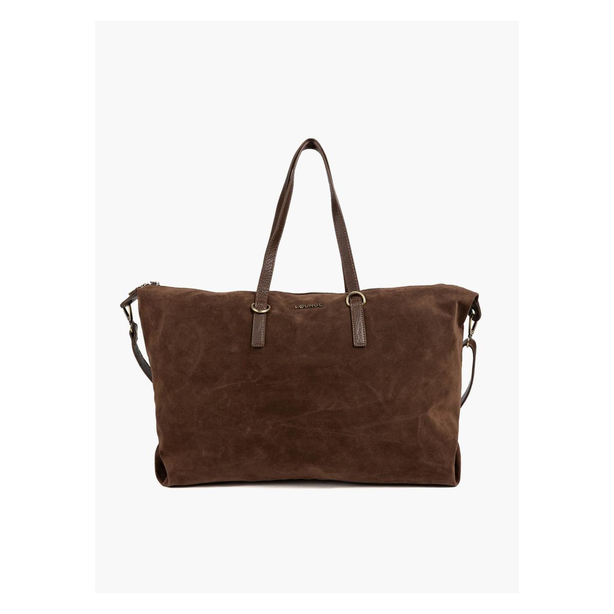 LOUNGE - Cartera Tote Efecto Gamuza LOUNGE
