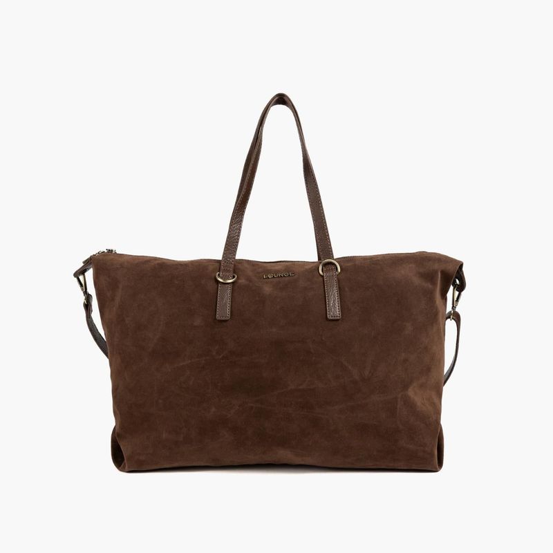 LOUNGE - Cartera Tote Mujer Efecto Gamuza