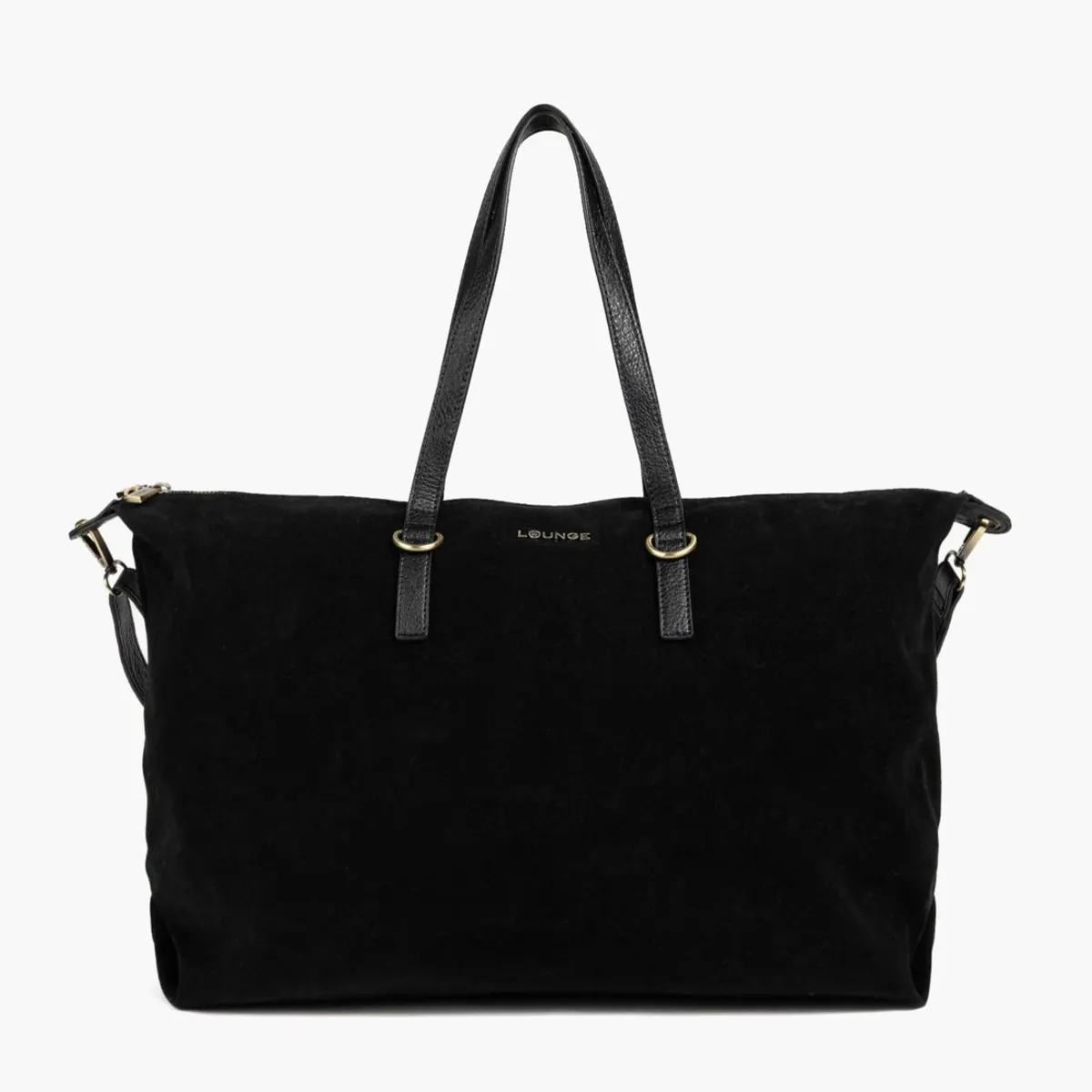 LOUNGE - Cartera Tote Efecto Gamuza LOUNGE