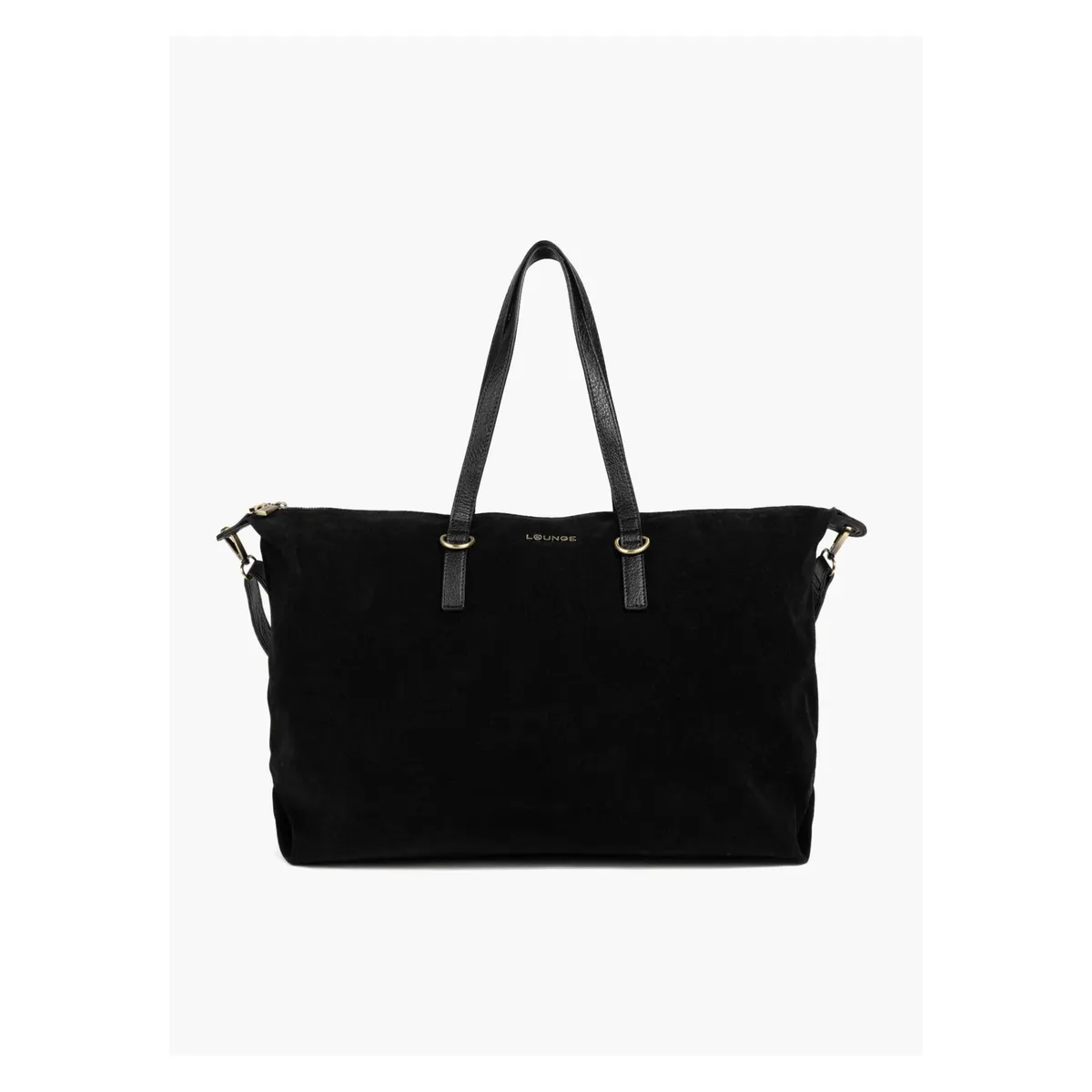 LOUNGE - Cartera Tote Efecto Gamuza LOUNGE