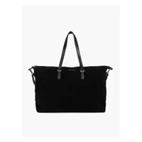 Cartera Tote Efecto Gamuza