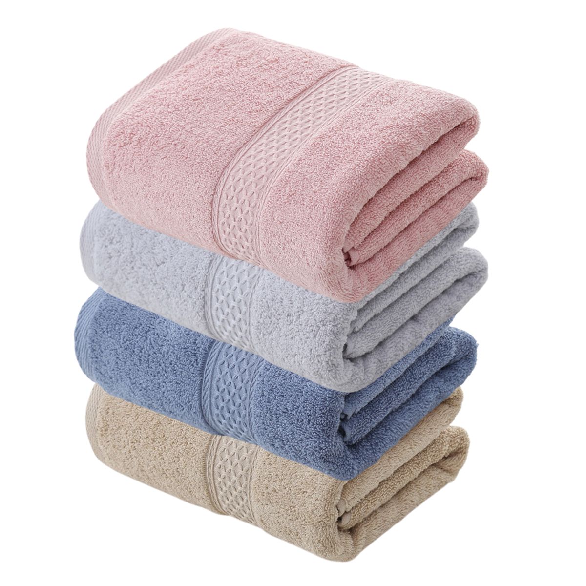 Pack De 3 Toallas De baño Algodon Gruesas De Cuerpo 70x140cm, marca GARSIL - Foto Principal