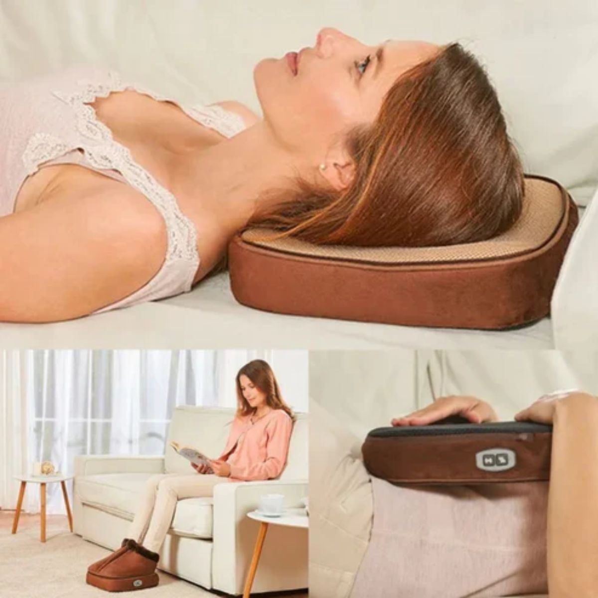 MOVI - MASAJEADOR Y CALENTADOR DE PIES, 2 EN 1