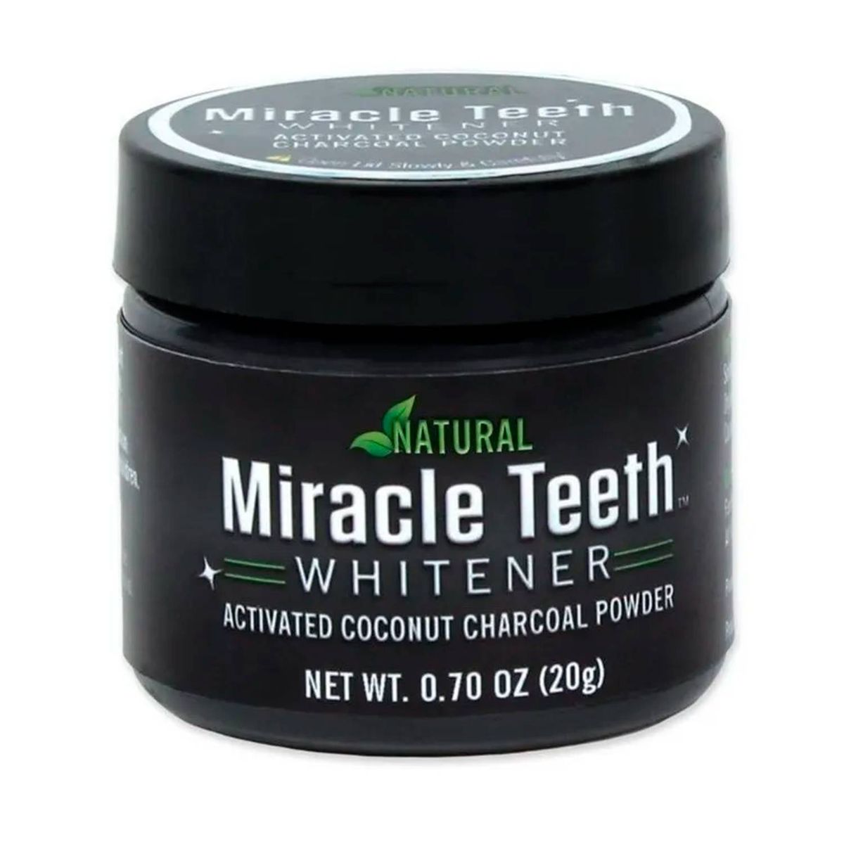 MOVI - LIMPIADOR Y BLANQUEADOR DENTAL DE POLVO DE CARBON