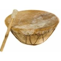 KULTRUN 15CM INSTRUMENTO MUSICAL TIPICO MAPUCHE