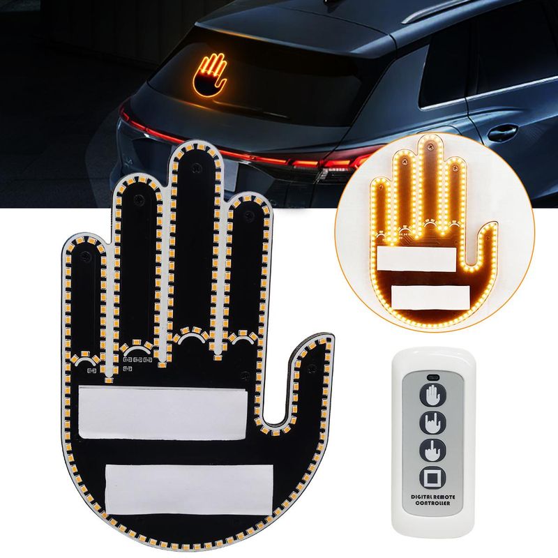 MOVI - LUZ DE COCHE LED DE GESTO DE MANO DIVERTIDO CON CONTROL