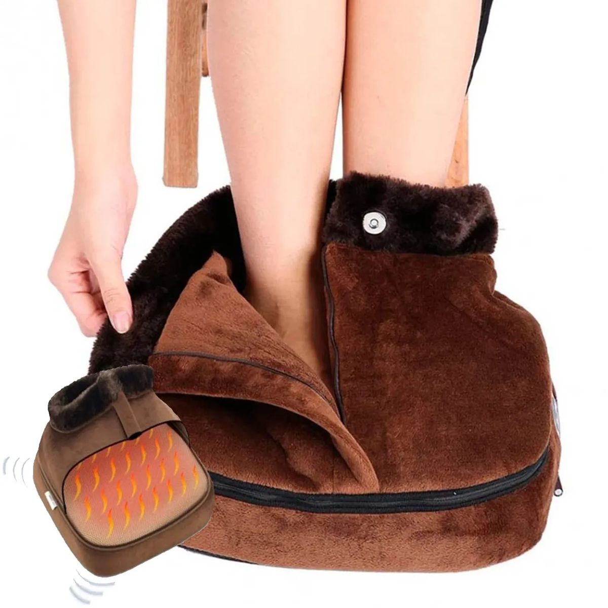 MOVI - MASAJEADOR Y CALENTADOR DE PIES 2 EN 1