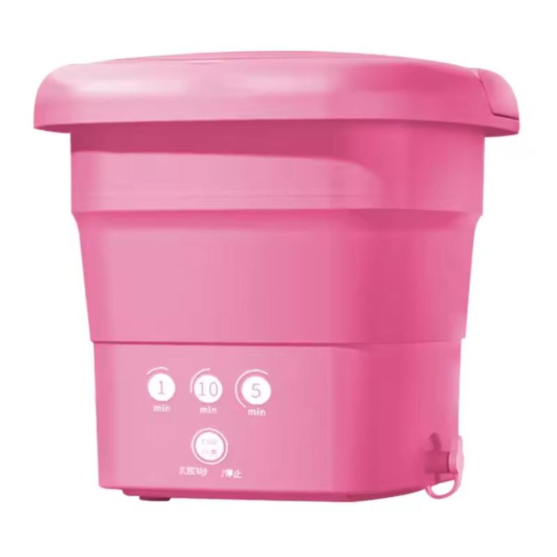 GENERICO - Mini Lavadora Portátil Plegable Para Ropa Pequeña