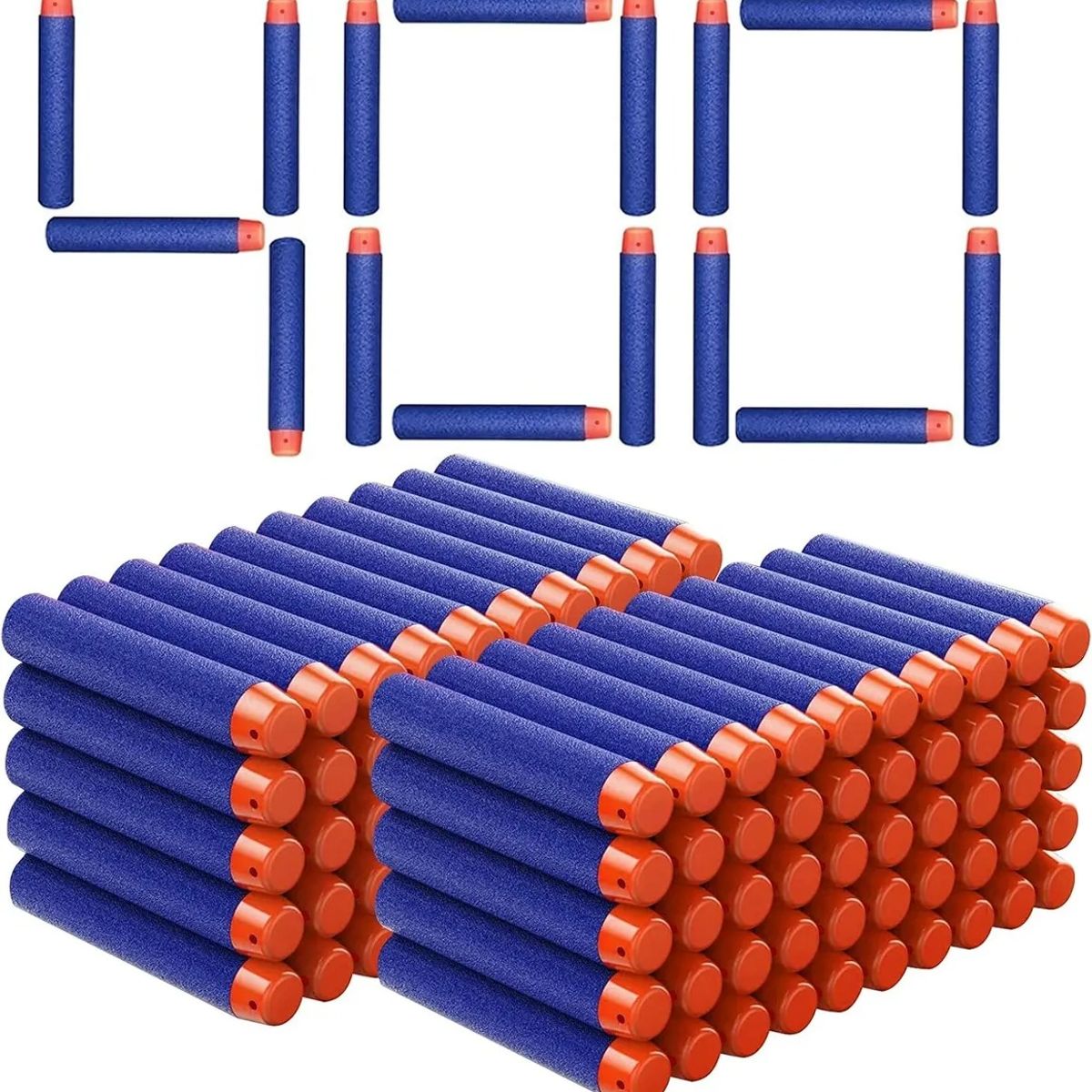 GENERICO - 400 Dardos Espuma Bala De Repuesto Para Nerf N-strike Elite