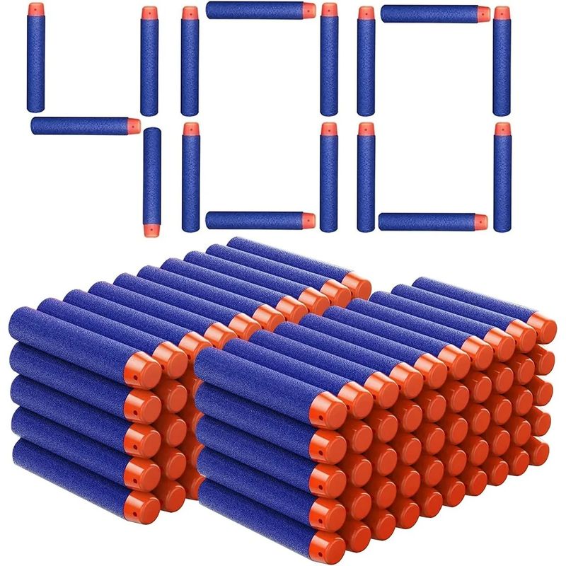 GENERICO - 400 Dardos Espuma Bala De Repuesto Para Nerf N-strike Elite